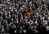 تشییع پیکر آیت‌الله سید رضی شیرازی