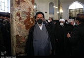تشییع پیکر آیت‌الله سید رضی شیرازی
