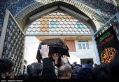 تشییع پیکر آیت‌الله سید رضی شیرازی