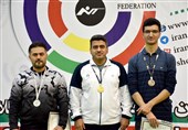مسابقات آزاد سلاح‌های بادی| فروغی و کشانی قهرمان تپانچه 10 متر شدند
