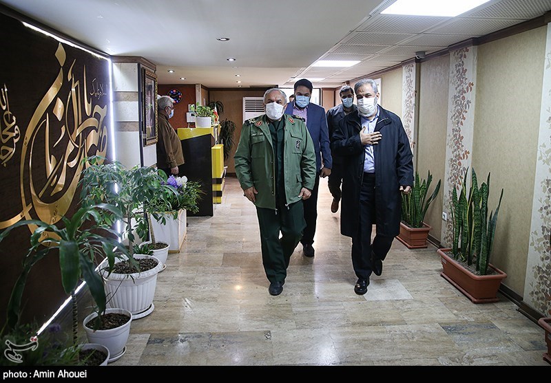 حضور سردار نادر ادیبی دبیر ستاد مرکزی راهیان نور در خبرگزاری تسنیم