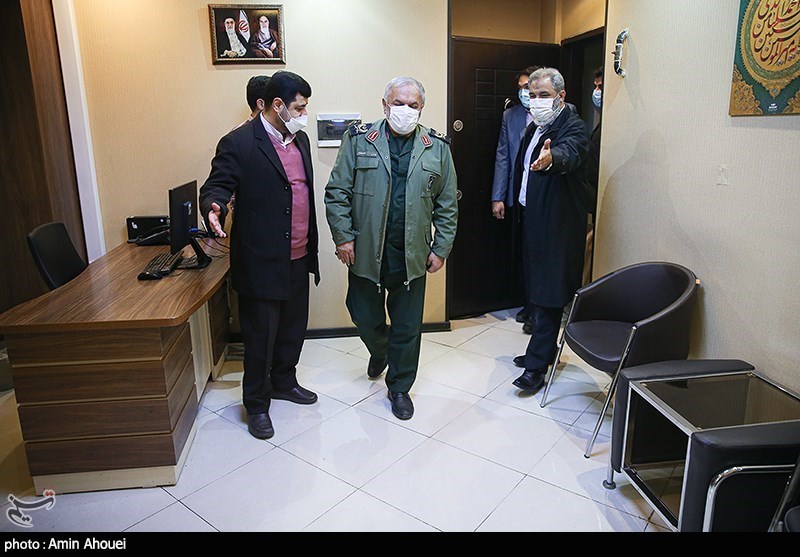 حضور سردار نادر ادیبی دبیر ستاد مرکزی راهیان نور در خبرگزاری تسنیم