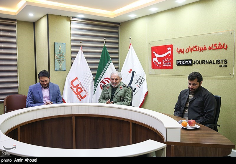 حضور سردار نادر ادیبی دبیر ستاد مرکزی راهیان نور در خبرگزاری تسنیم