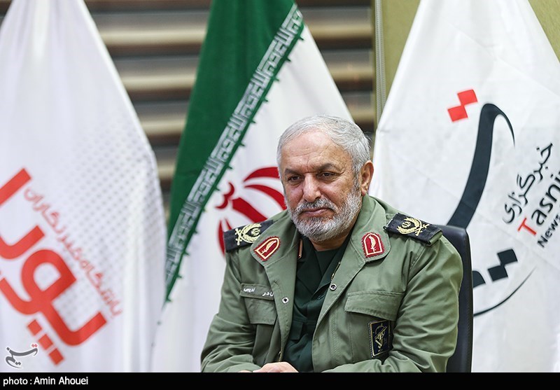 حضور سردار نادر ادیبی دبیر ستاد مرکزی راهیان نور در خبرگزاری تسنیم