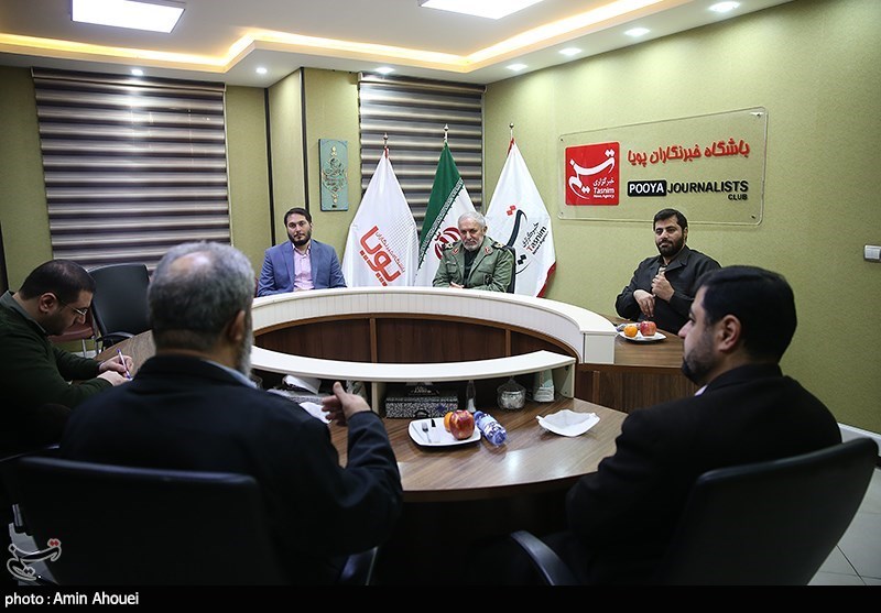 حضور سردار نادر ادیبی دبیر ستاد مرکزی راهیان نور در خبرگزاری تسنیم