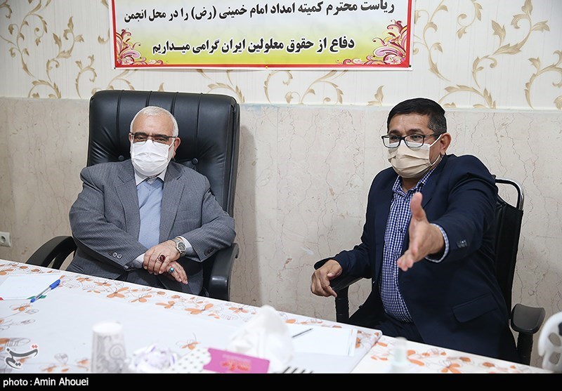 دیدار رئیس کمیته امداد با مدیر عامل انجمن دفاع از حقوق معلولان ایران