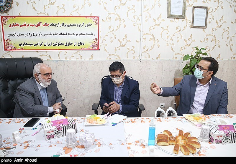 دیدار رئیس کمیته امداد با مدیر عامل انجمن دفاع از حقوق معلولان ایران