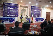 سردار محمد مارانی فرمانده قرارگاه مدینه منوره نیروی زمینی سپاه در کمک مومنانه قرارگاه مدینه نیروی زمینی سپاه در بندرعباس