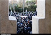 مراسم تشییع شهید حسن ایرلو سفیر ایران در یمن