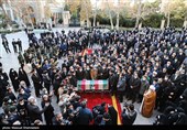 مراسم تشییع شهید حسن ایرلو سفیر ایران در یمن