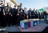 مراسم تشییع پیکر شهید حاج حسن ایرلو سفیر ایران در یمن