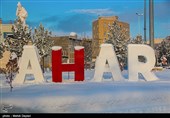 بارش برف در شهرستان اهر-آذربایجان شرقی