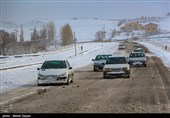 بارش برف در شهرستان اهر-آذربایجان شرقی