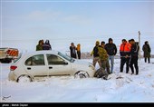 بارش برف در شهرستان اهر-آذربایجان شرقی