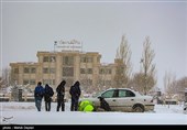 بارش برف در شهرستان اهر-آذربایجان شرقی