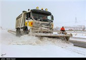 بارش برف در شهرستان اهر-آذربایجان شرقی