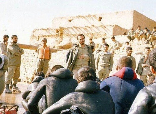 دفاع مقدس , شهدای دفاع مقدس , منطقه عملیاتی اروند , شهید حسین خرازی , شهید , 