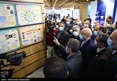 بازدید محمدباقر قالیباف رئیس مجلس شورای اسلامی از نمایشگاه دستاوردهای جهاد دانشگاهی  1400