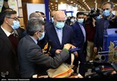بازدید محمدباقر قالیباف رئیس مجلس شورای اسلامی از نمایشگاه دستاوردهای جهاد دانشگاهی  1400