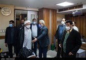 بازدید حجت الاسلام مهدی ایمانی پور رئیس سازمان فرهنگ و ارتباطات اسلامی از خبرگزاری تسنیم