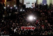 تشییع پیکر سپهبد شهید حاج قاسم سلیمانی و شهدای مقاومت - کرمان