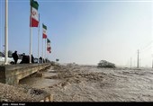 آبگرفتگی در لامرد - فارس