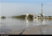 آبگرفتگی در لامرد - فارس