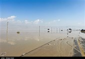 آبگرفتگی در لامرد - فارس
