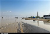 آبگرفتگی در لامرد - فارس