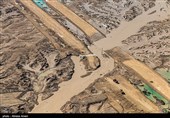 امداد رسانی هوایی در  لامرد فارس