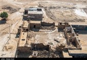 امداد رسانی هوایی در  لامرد فارس