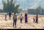 امداد رسانی هوایی در  لامرد فارس