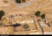 امداد رسانی هوایی در  لامرد فارس