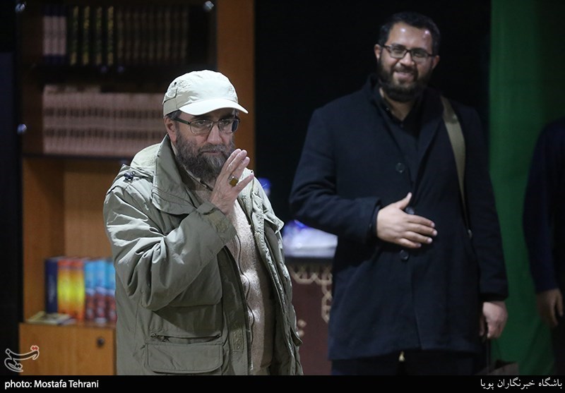 سردار باقرزاده در مراسم وداع با  150شهید تازه تفحص شده