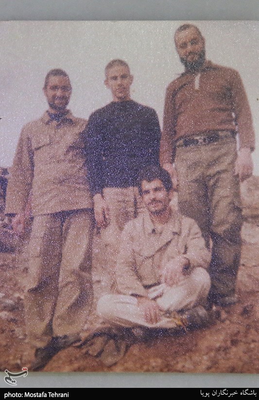 تصاویر حضور شهید عبدالله پولادوند در جبهه