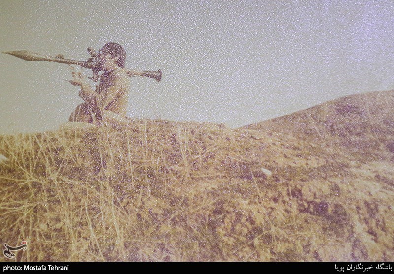 تصاویر حضور شهید عبدالله پولادوند در جبهه