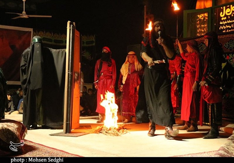 استان کرمان , تعزیه , هیئت , عزاداری , فاطمیه|ایام فاطمیه , حضرت زهرا , شهید , شهید سپهبد قاسم سلیمانی , 