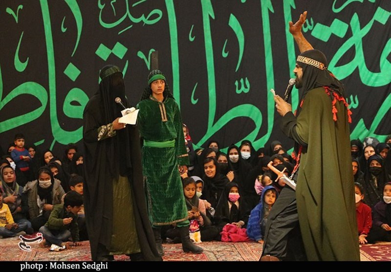 استان کرمان , تعزیه , هیئت , عزاداری , فاطمیه|ایام فاطمیه , حضرت زهرا , شهید , شهید سپهبد قاسم سلیمانی , 