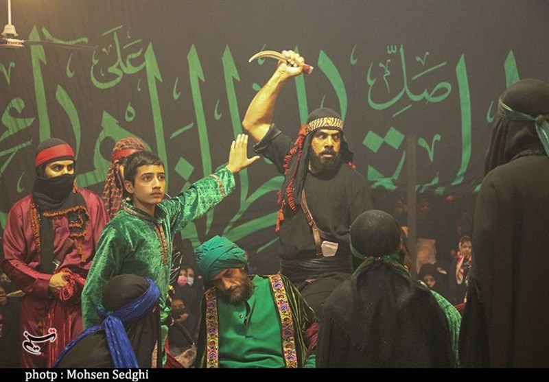 استان کرمان , تعزیه , هیئت , عزاداری , فاطمیه|ایام فاطمیه , حضرت زهرا , شهید , شهید سپهبد قاسم سلیمانی , 