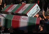 تشییع پیکر 150 شهید دوران دفاع مقدس در تهران