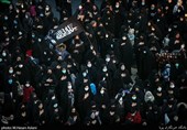 تجمع عزاداران فاطمی در میدان شهید طهرانی مقدم
