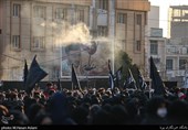 تجمع عزاداران فاطمی در میدان شهید طهرانی مقدم