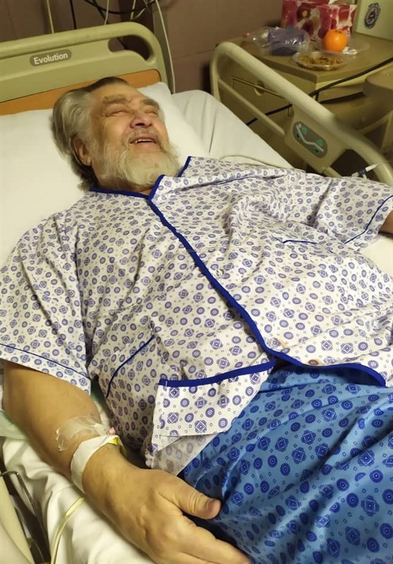 صدا و سیما , نادر طالب زاده , بیمارستان , عکس , 