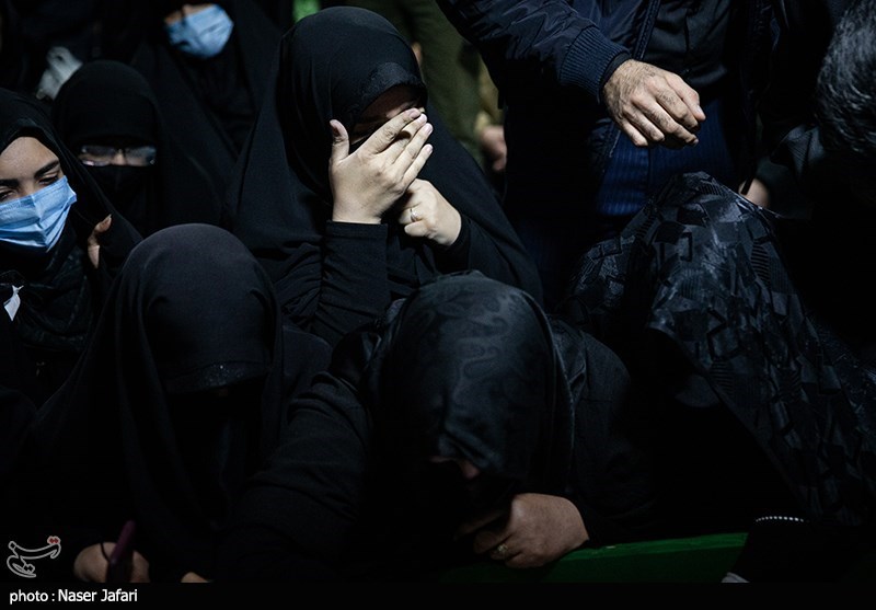 وداع با شهید مصطفی چگینی در معراج شهدا