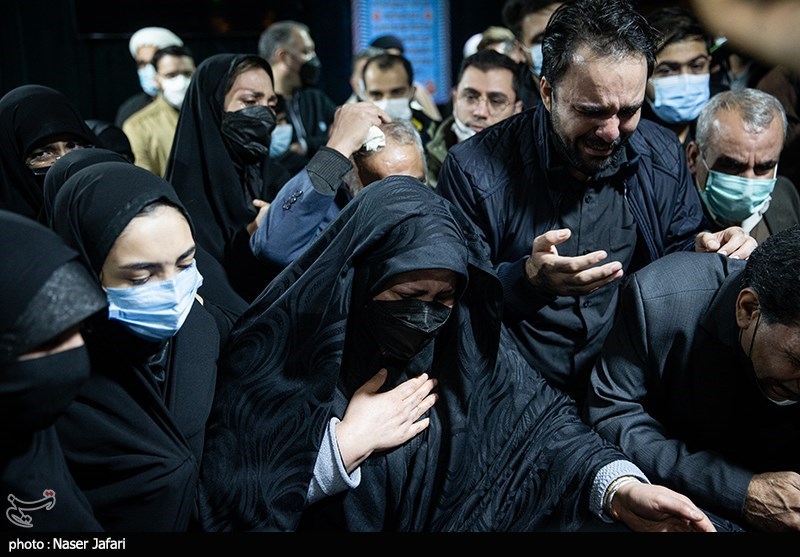 وداع با شهید مصطفی چگینی در معراج شهدا