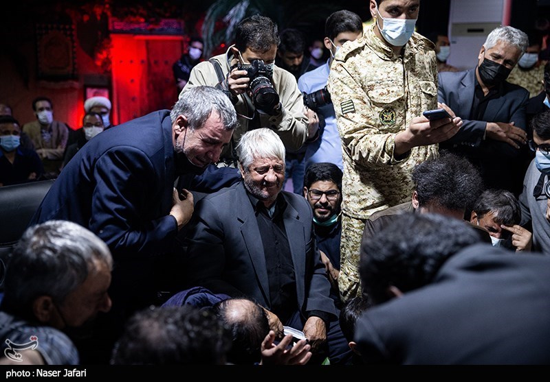 وداع با شهید مصطفی چگینی در معراج شهدا