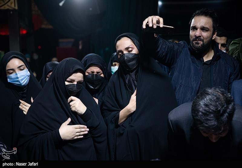 وداع با شهید مصطفی چگینی در معراج شهدا