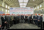 جشن تکمیل ظرفیت بزرگترین کارخانه آلومینیوم جنوب و احداث نیروگاه غدیر - لامرد
