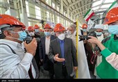 جشن تکمیل ظرفیت بزرگترین کارخانه آلومینیوم جنوب و احداث نیروگاه غدیر - لامرد