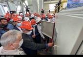 جشن تکمیل ظرفیت بزرگترین کارخانه آلومینیوم جنوب و احداث نیروگاه غدیر - لامرد